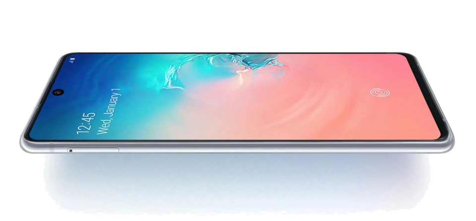 Samsung Galaxy S10 Lite — Perspectiva de Estudio