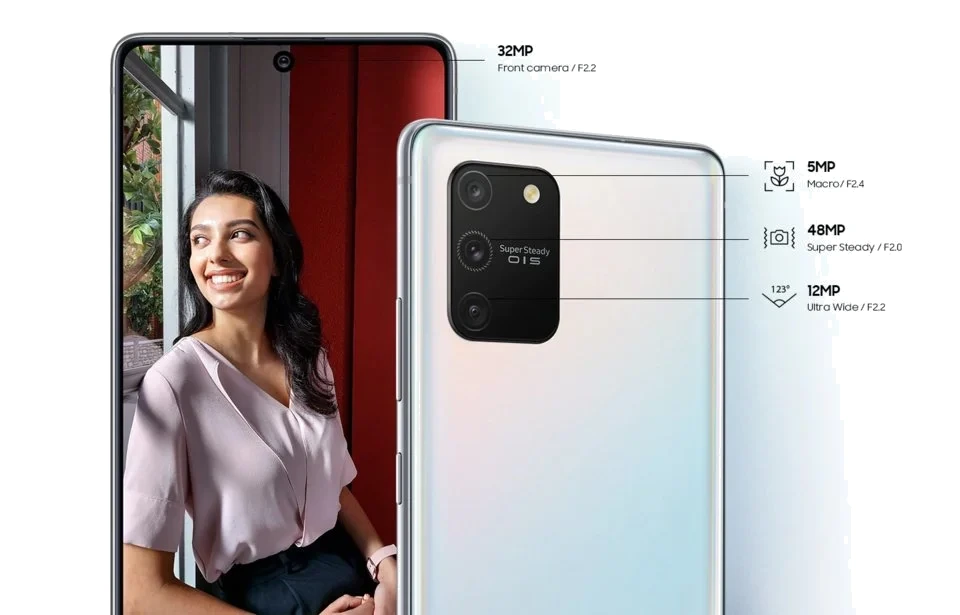 Samsung Galaxy S10 Lite — Acabado Oficial