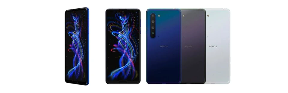 Sharp Aquos R5G — Perspectiva de Estudio