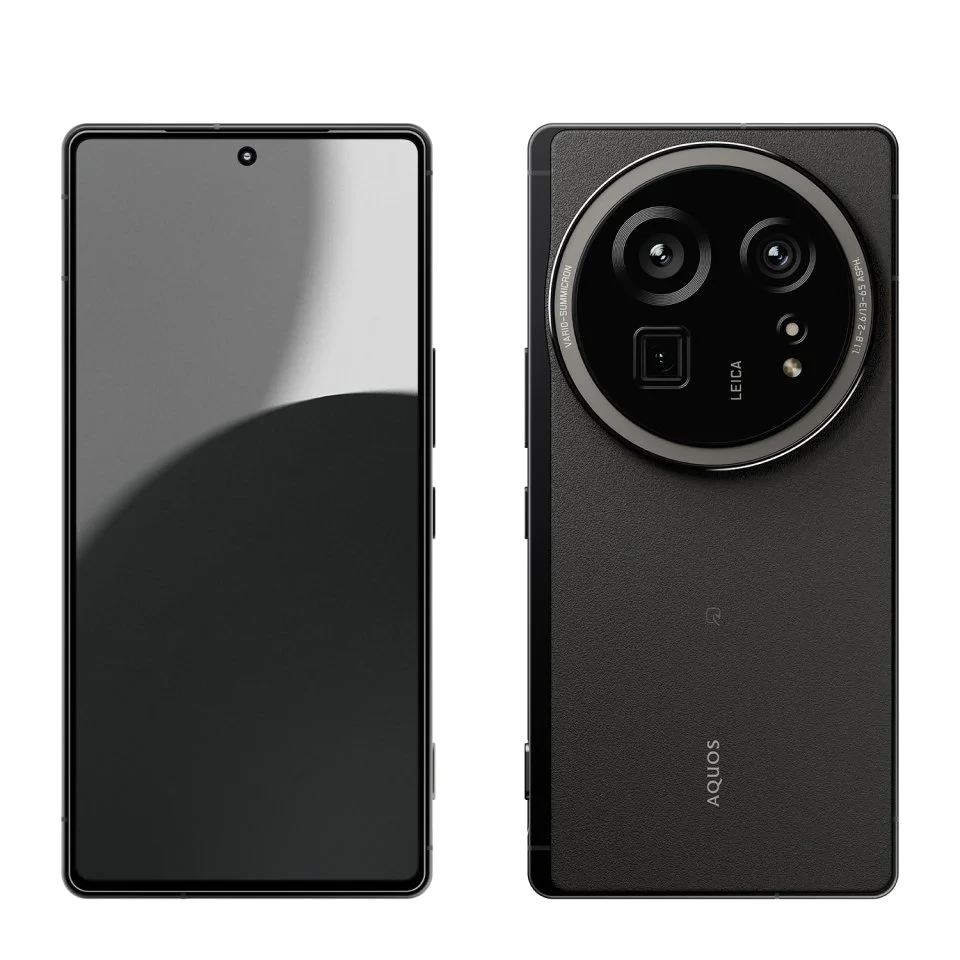 Sharp Aquos R9 pro — Perspectiva de Estudio