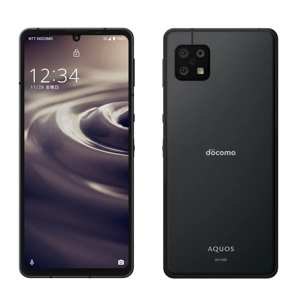 Sharp Aquos Sense6 — Vista Trasera Oficial