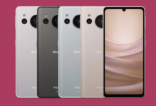 Sharp Aquos Sense7 — Vista Trasera Oficial