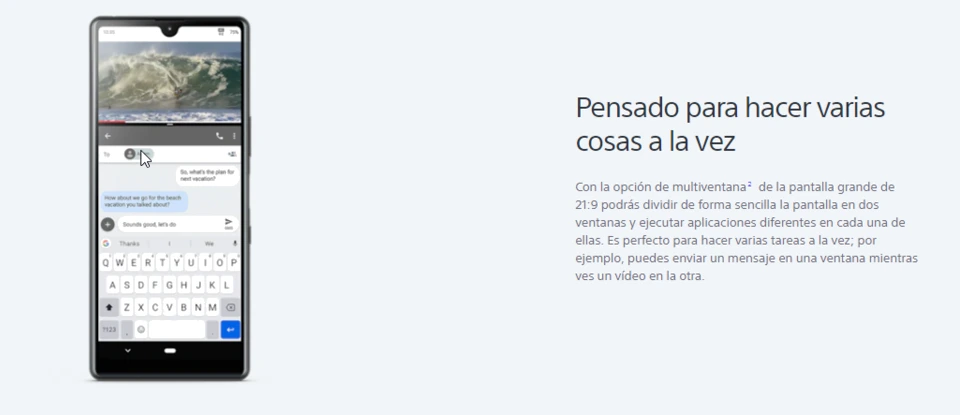 Sony Xperia L4 — Acabado Oficial