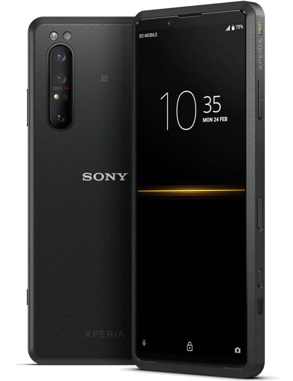 Sony Xperia Pro — Vista Trasera Oficial