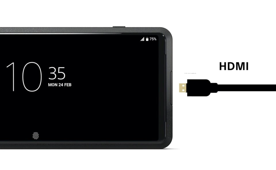 Sony Xperia Pro — Perspectiva de Estudio