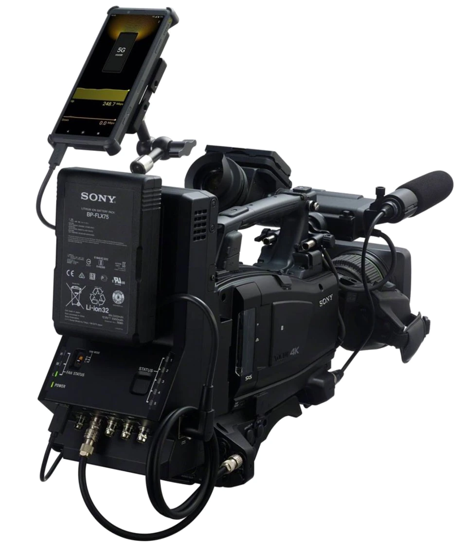 Sony Xperia Pro — Perfil Lateral y Chasis