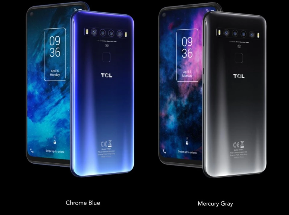 TCL 10 5G — Vista Trasera Oficial