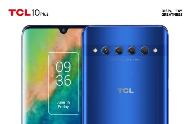 TCL 10 Plus — Acabado Oficial