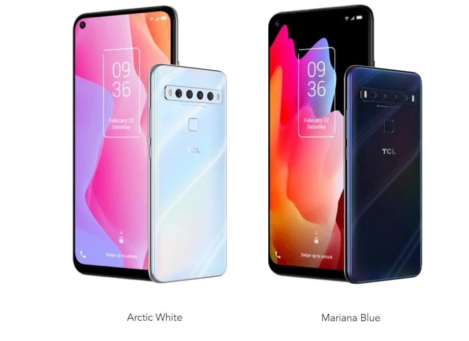 TCL 10L — Vista Trasera Oficial
