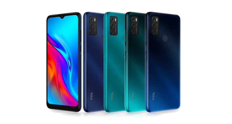 TCL 20E — Vista Trasera Oficial