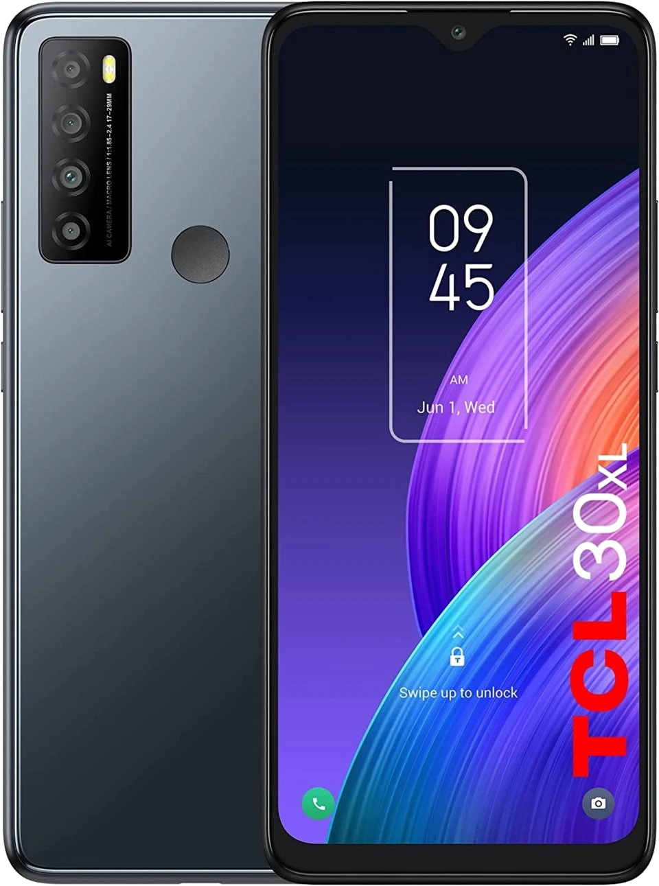 TCL 30 XL — Vista Trasera Oficial