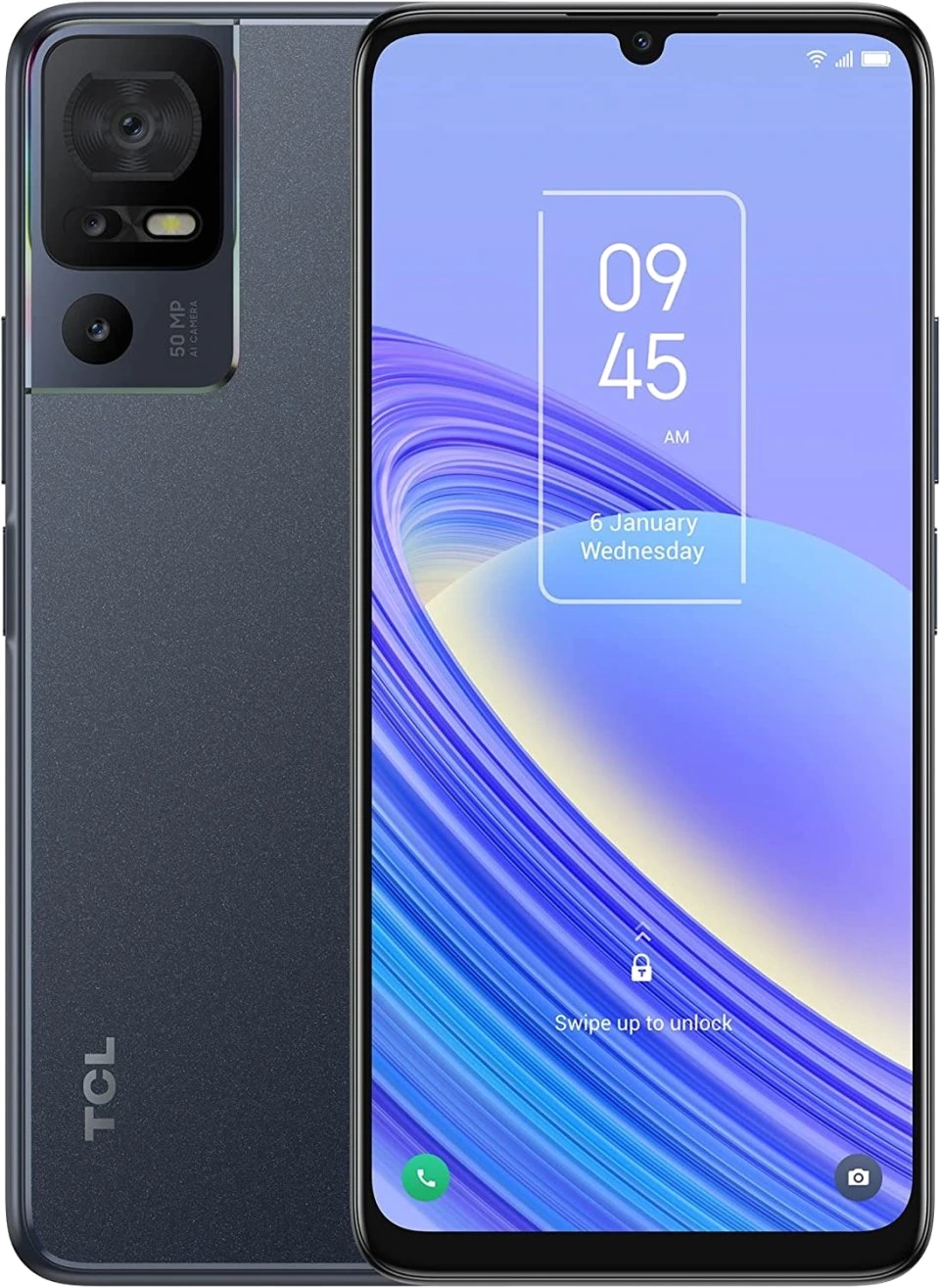 TCL 40 XL — Vista Trasera Oficial