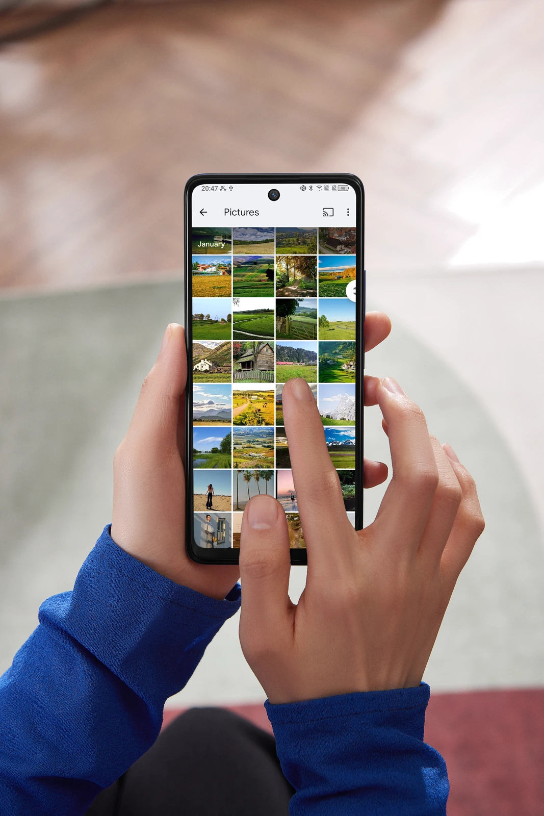 TCL 50 5G — Vista en Perspectiva