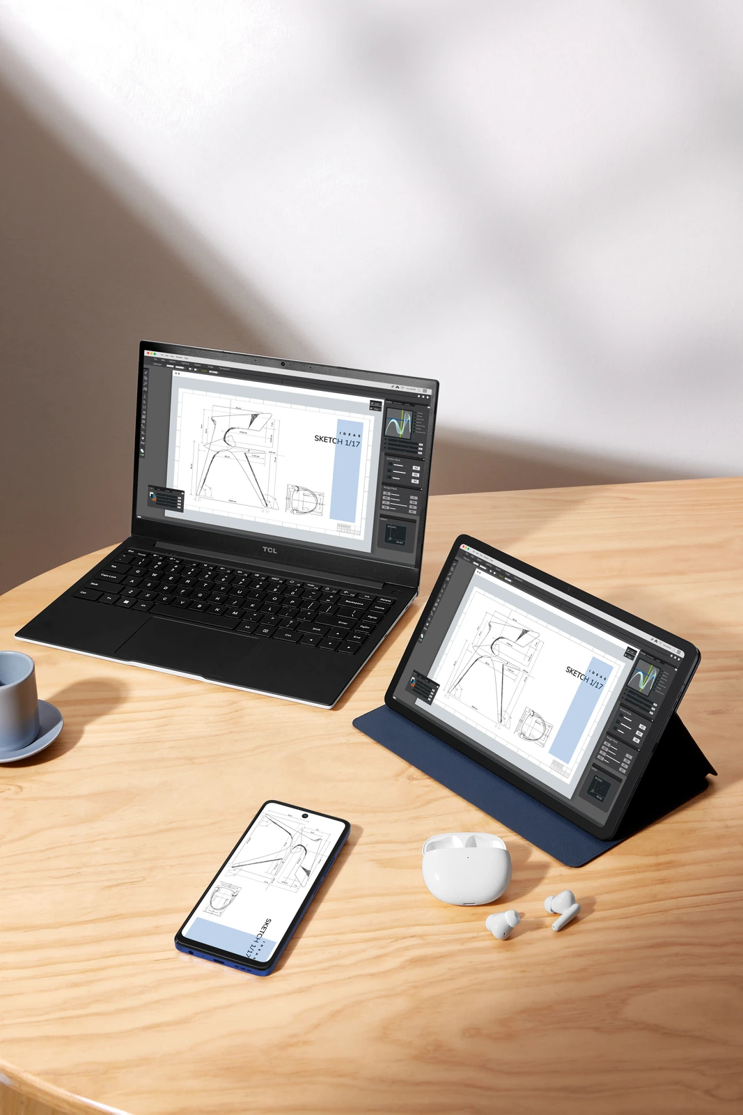 TCL 50 5G — Vista en Perspectiva
