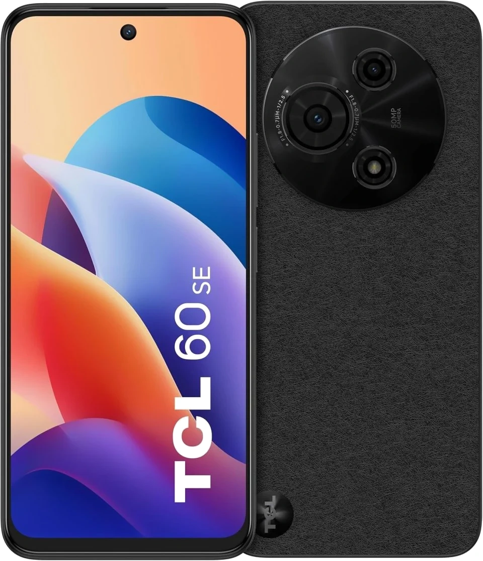 TCL 60 SE — Vista Trasera Oficial