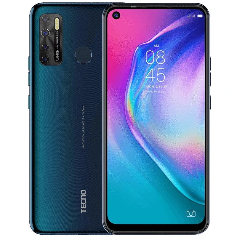 Tecno Camon 15 — Perfil Lateral y Chasis