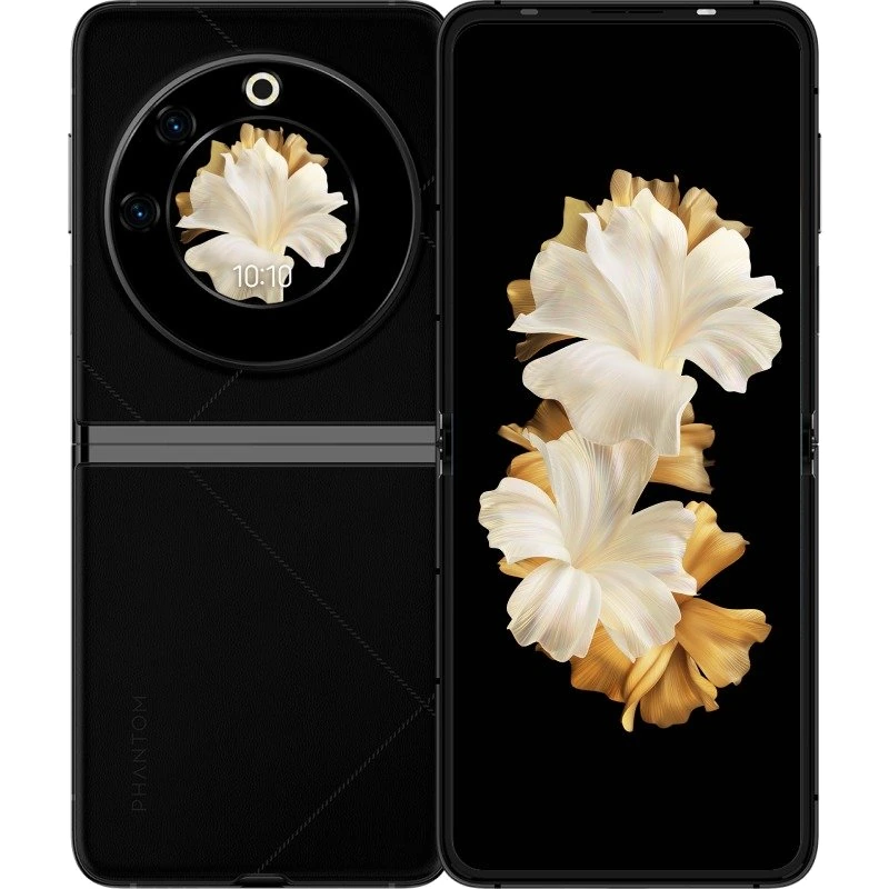 Tecno Phantom V Flip — Vista Trasera Oficial