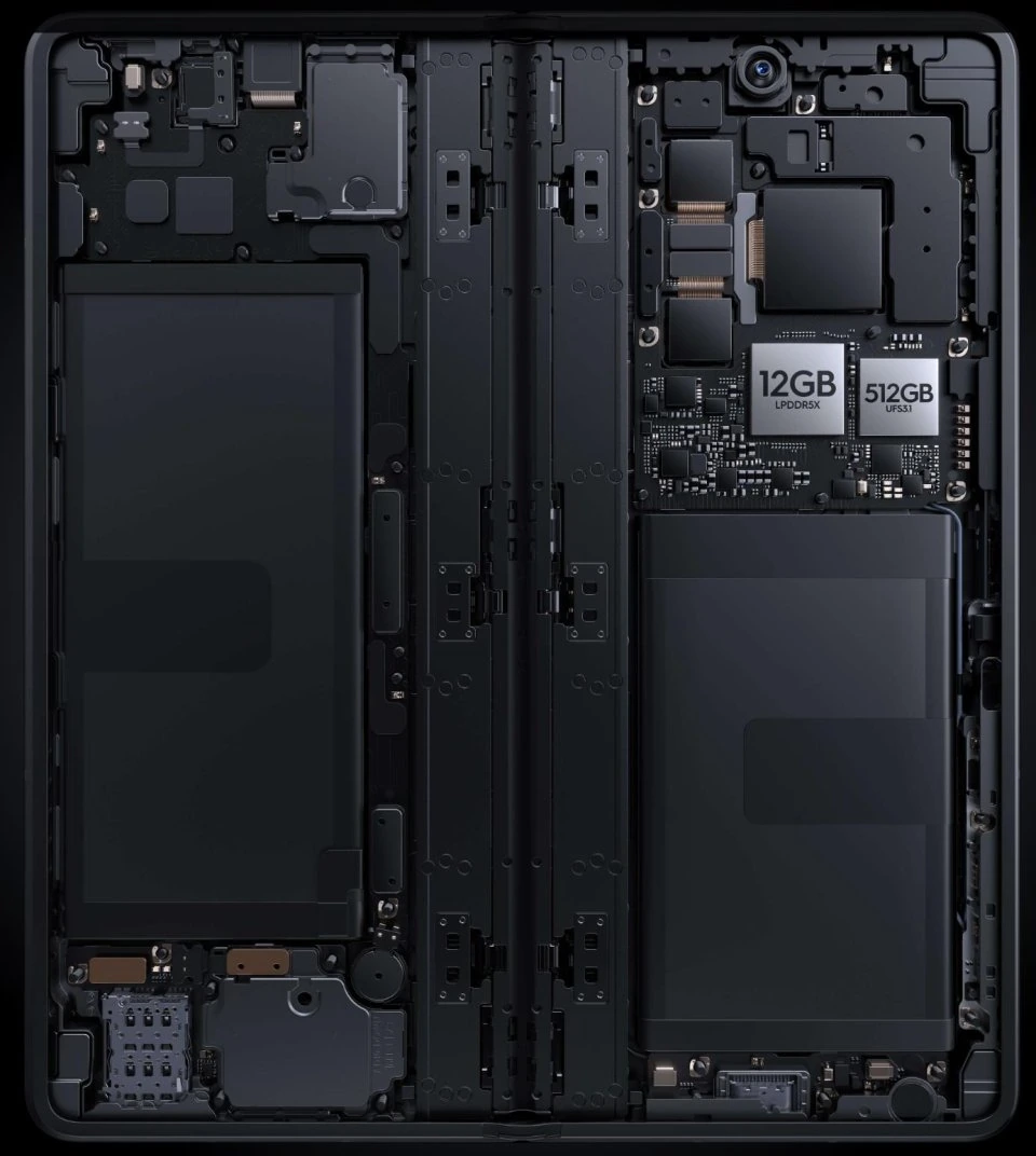 Tecno Phantom V Fold 5G — Detalle del Módulo de Cámaras