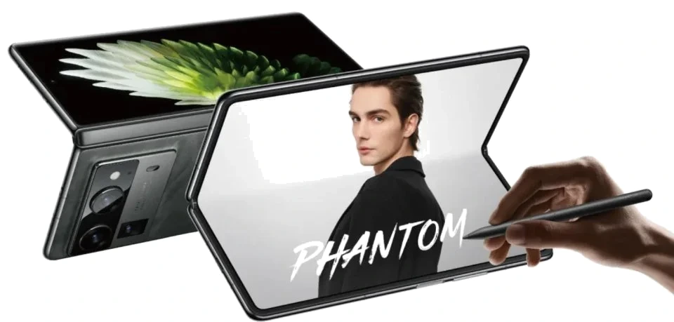 Tecno Phantom V Fold2 5G — Perfil Lateral y Chasis