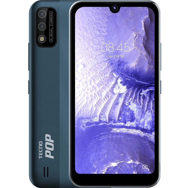 Tecno Pop 5S — Vista Trasera Oficial