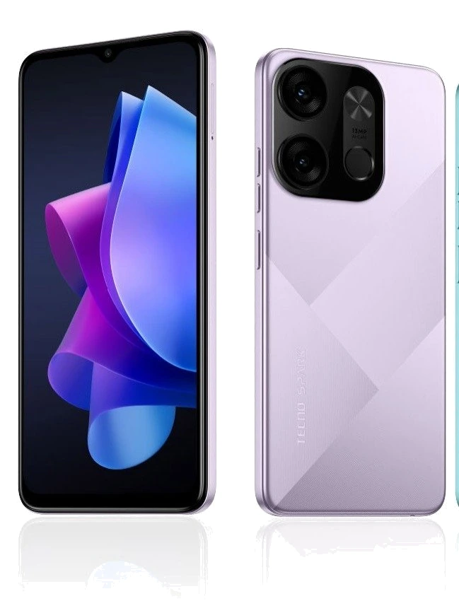 Tecno Pop 7 — Vista Trasera Oficial