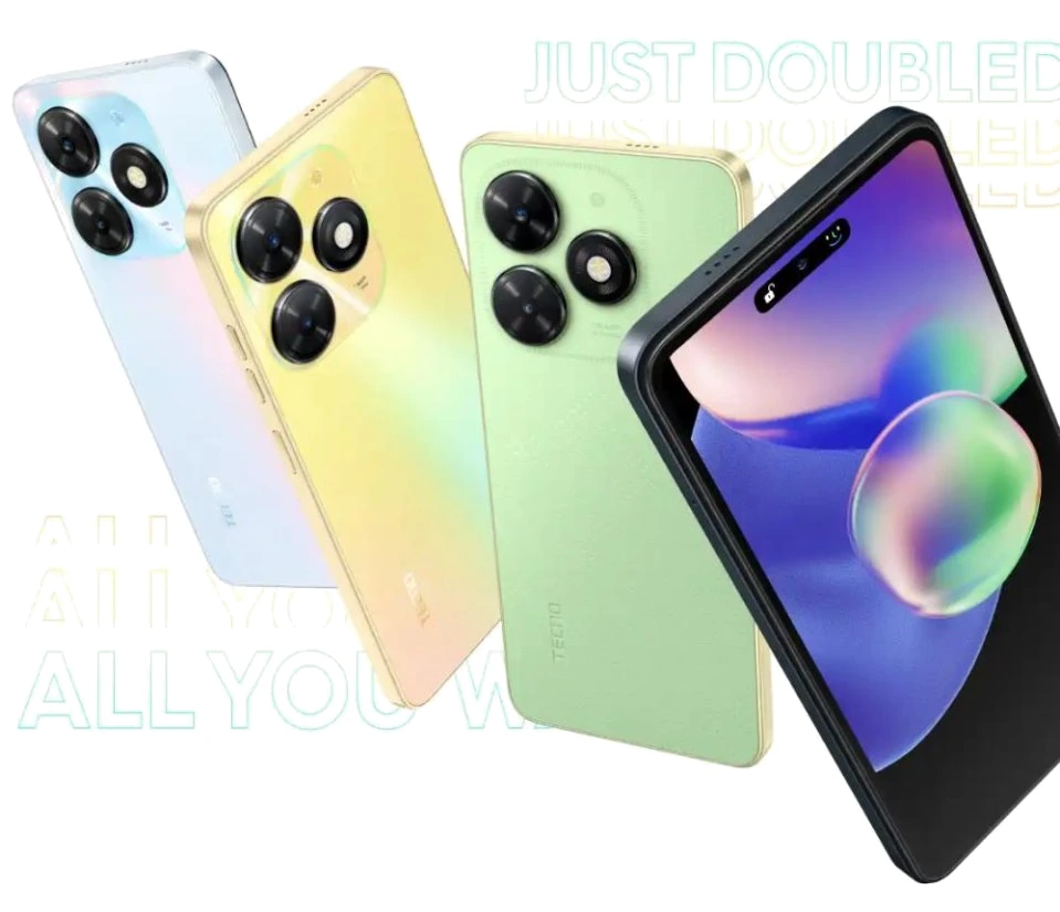 Tecno Pop 8 — Vista Trasera Oficial