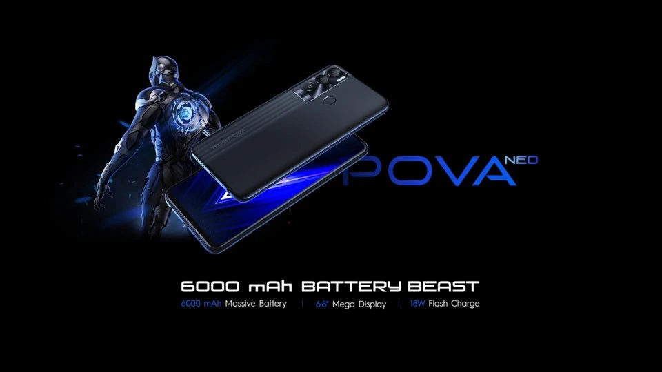 Tecno Pova Neo — Acabado Oficial