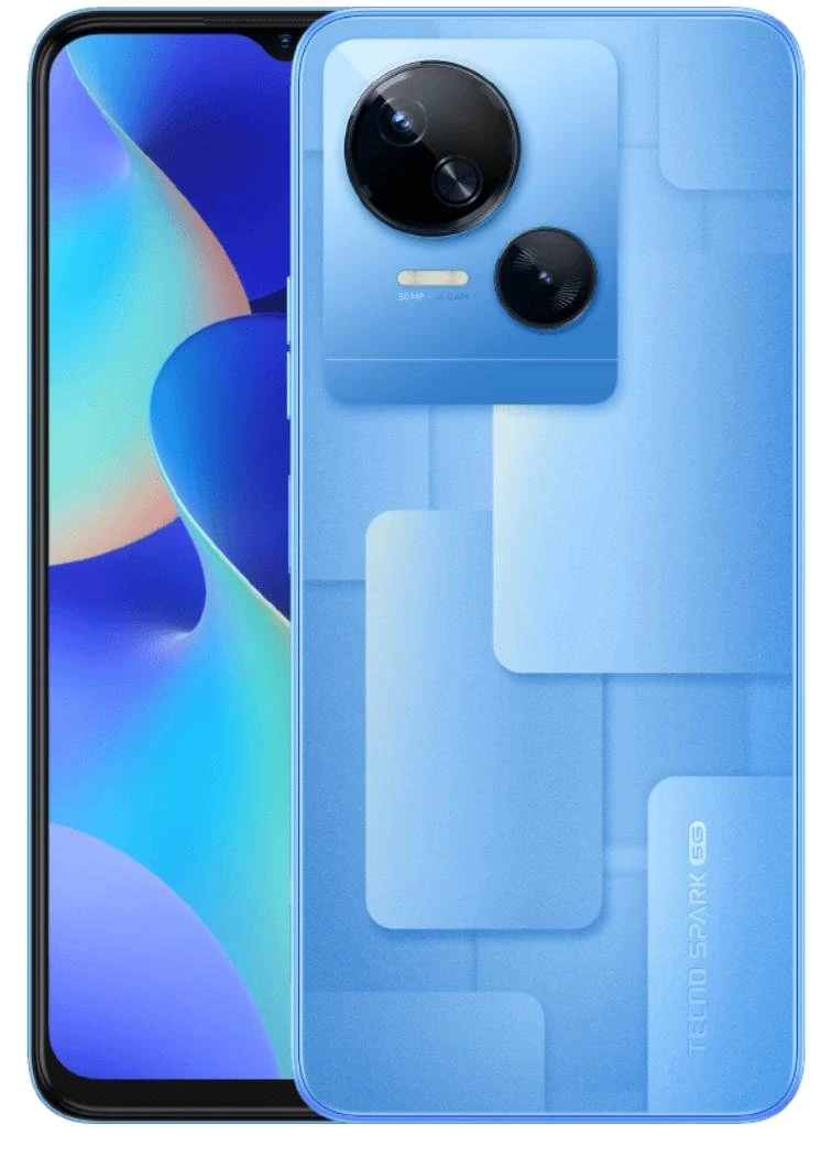 Tecno Spark 10 5G — Perfil Lateral y Chasis