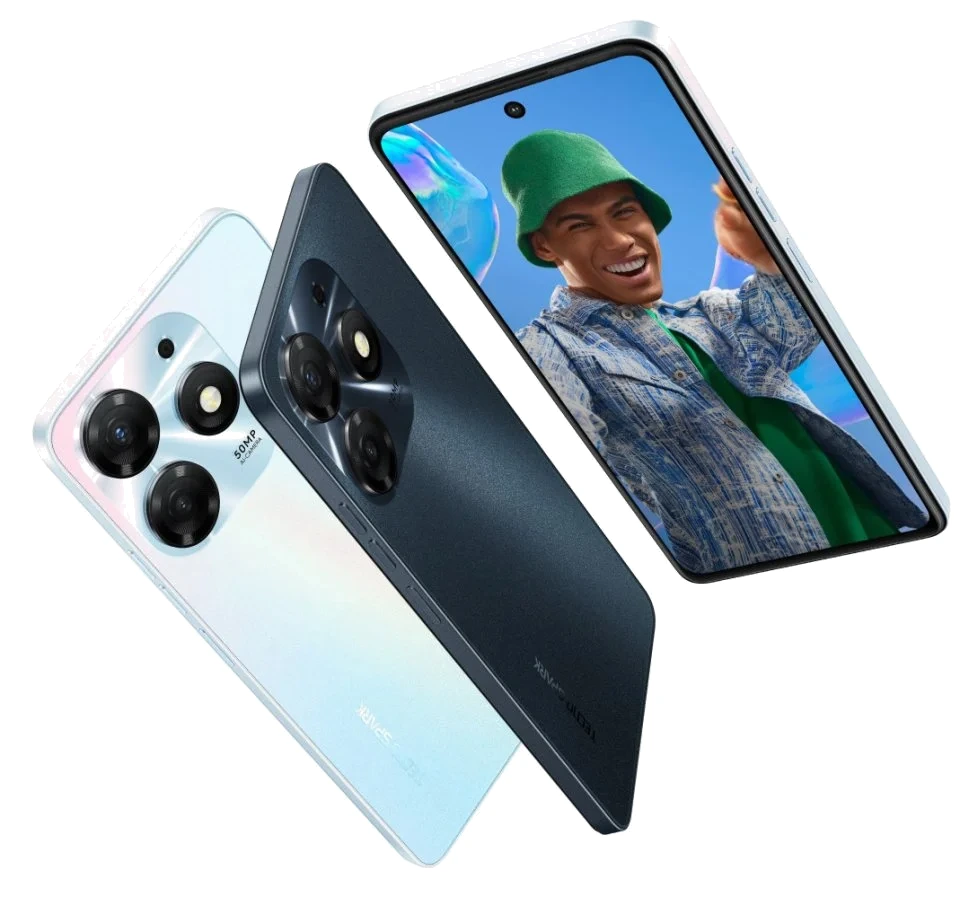 Tecno Spark 10 Pro — Vista Trasera Oficial