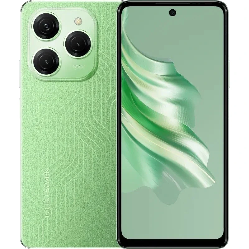 Tecno Spark 20 Pro+ — Vista en Perspectiva