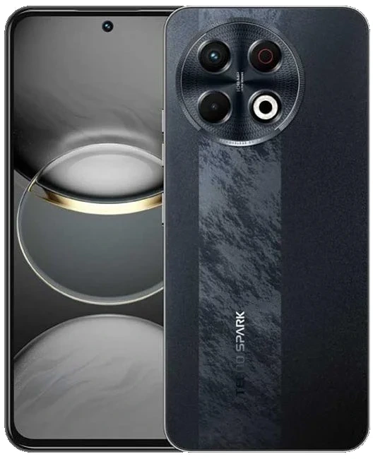 Tecno Spark 30 Pro — Perfil Lateral y Chasis
