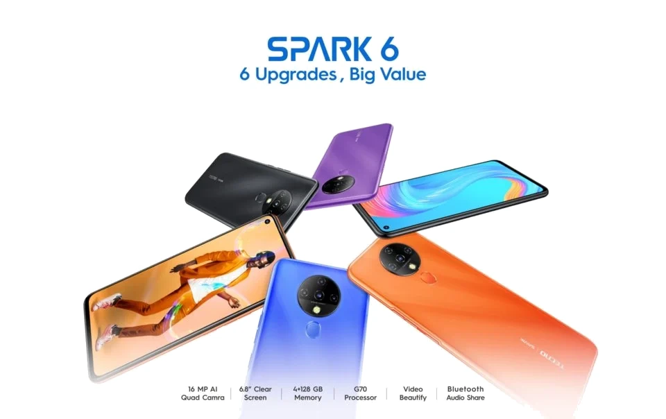 Tecno Spark 6 — Detalle del Módulo de Cámaras