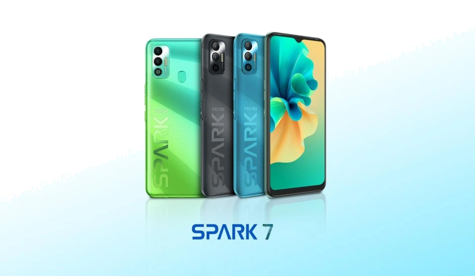 Tecno Spark 7 — Vista Trasera Oficial