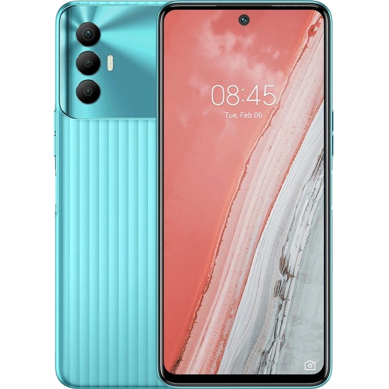 Tecno Spark 8 Pro — Perfil Lateral y Chasis