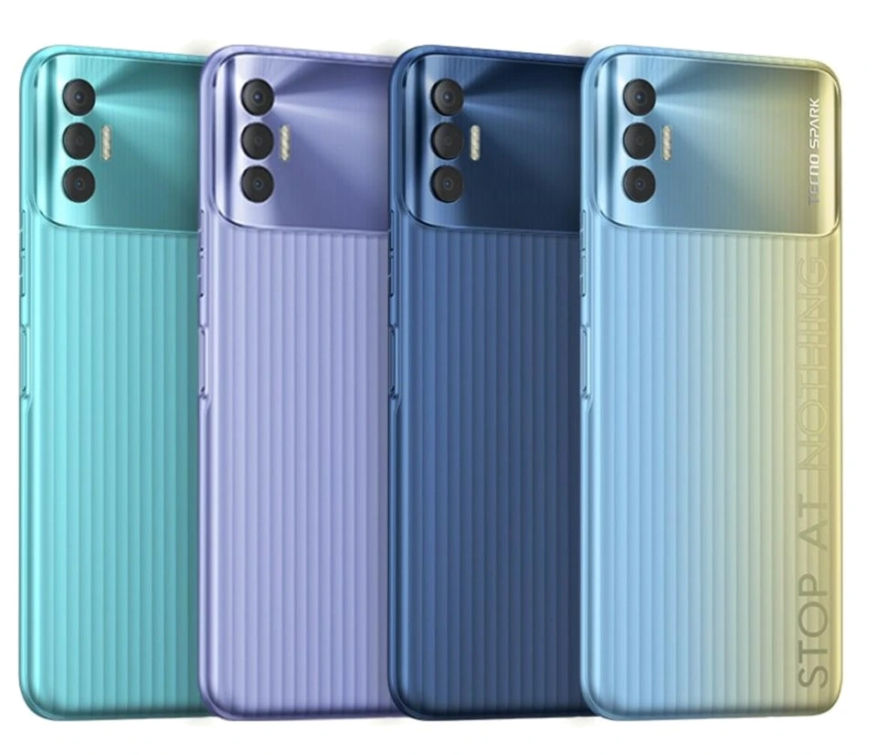 Tecno Spark 8P — Perspectiva de Estudio