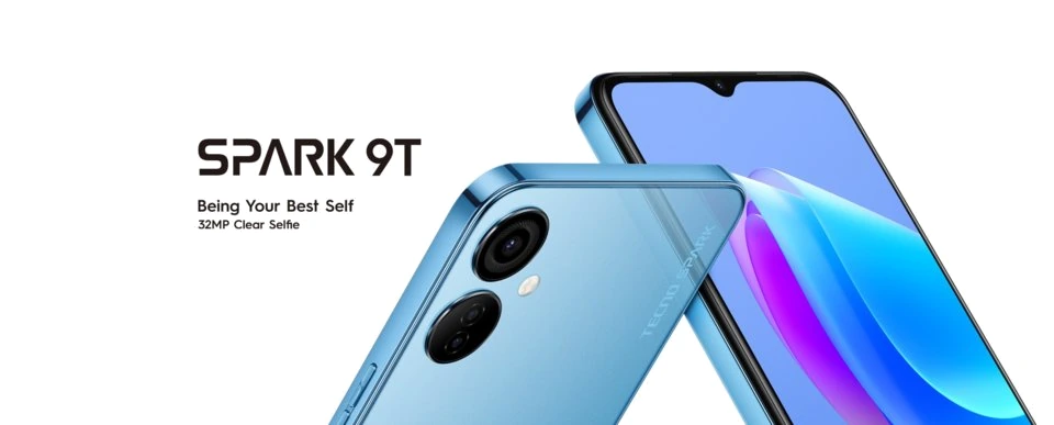 Tecno Spark 9T — Vista Trasera Oficial
