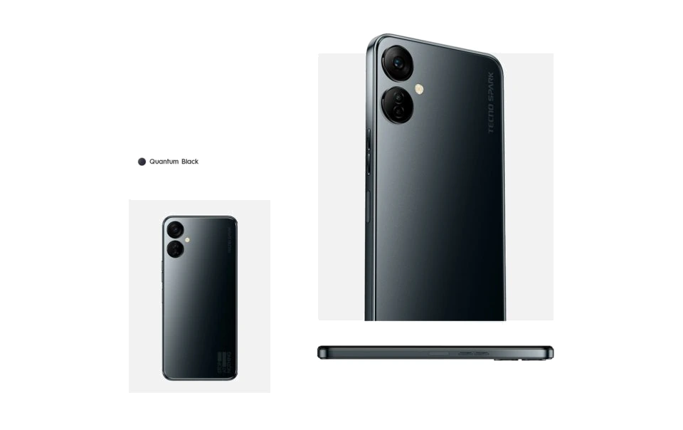 Tecno Spark 9T — Perspectiva de Estudio