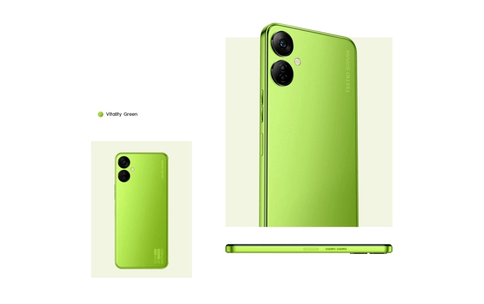 Tecno Spark 9T — Acabado Oficial