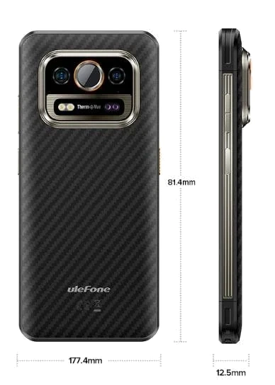 Ulefone Armor 25T Pro 5G — Perfil Lateral y Chasis