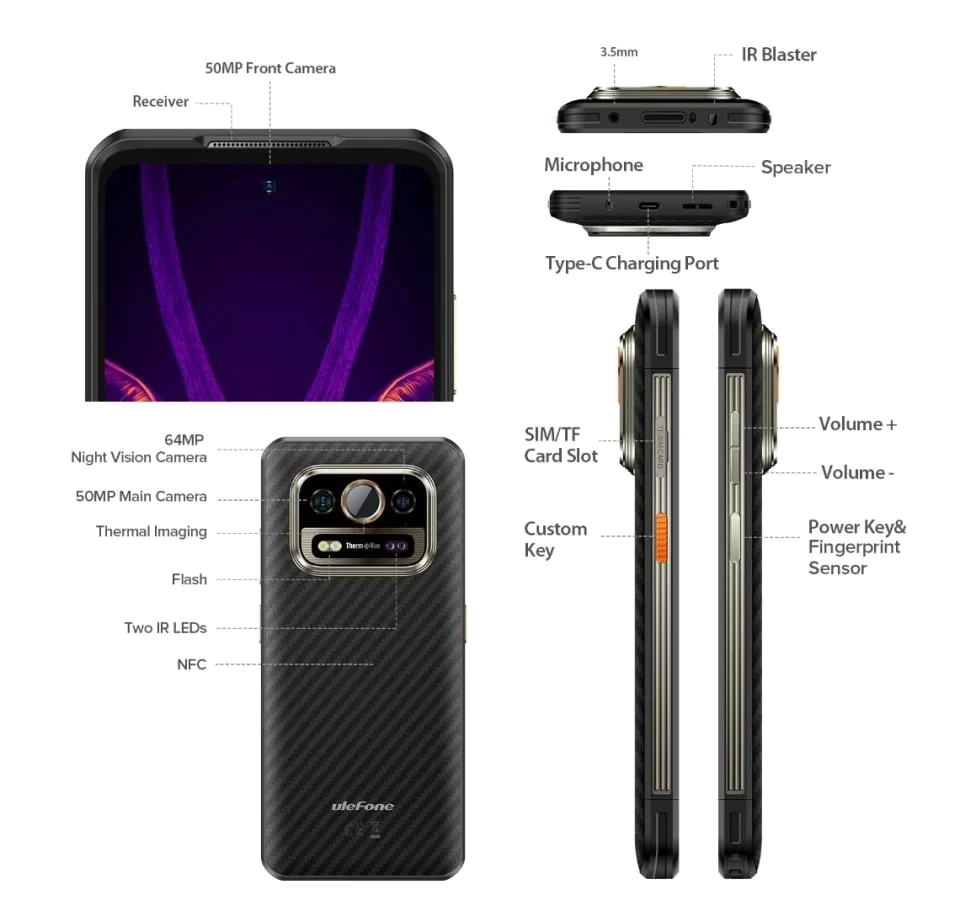 Ulefone Armor 25T Pro 5G — Acabado Oficial