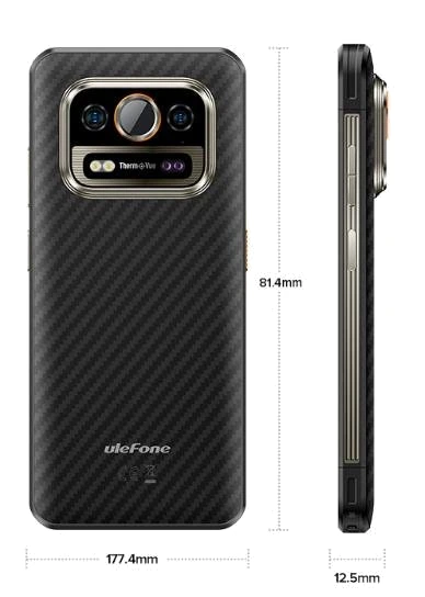 Ulefone Armor 25T — Perfil Lateral y Chasis