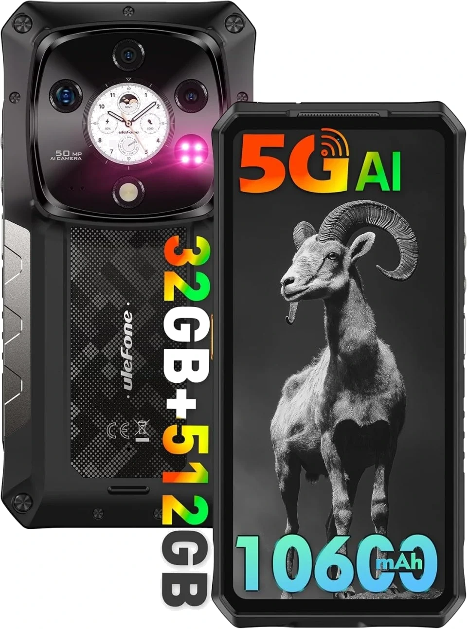 Ulefone Armor 28 Pro — Vista Trasera Oficial