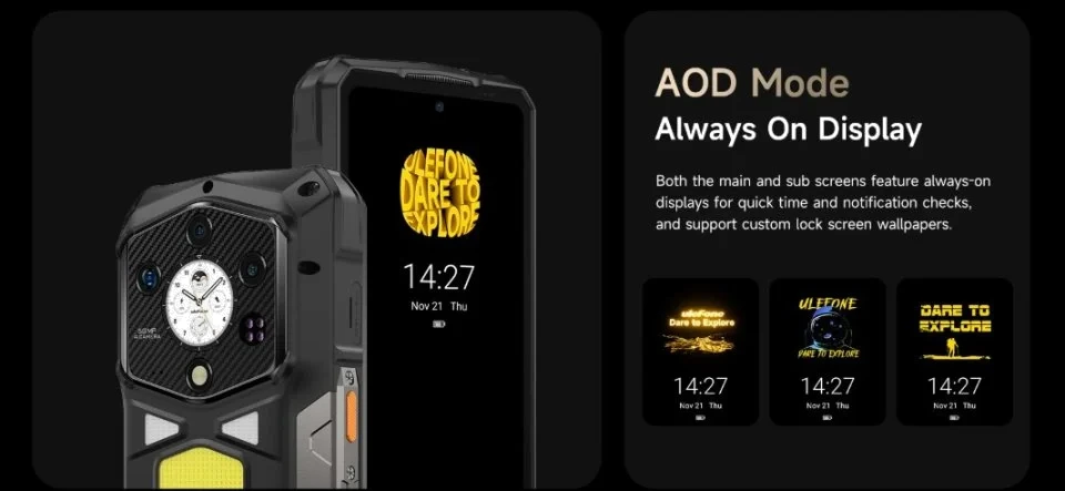 Ulefone Armor 29 Ultra — Detalle del Módulo de Cámaras