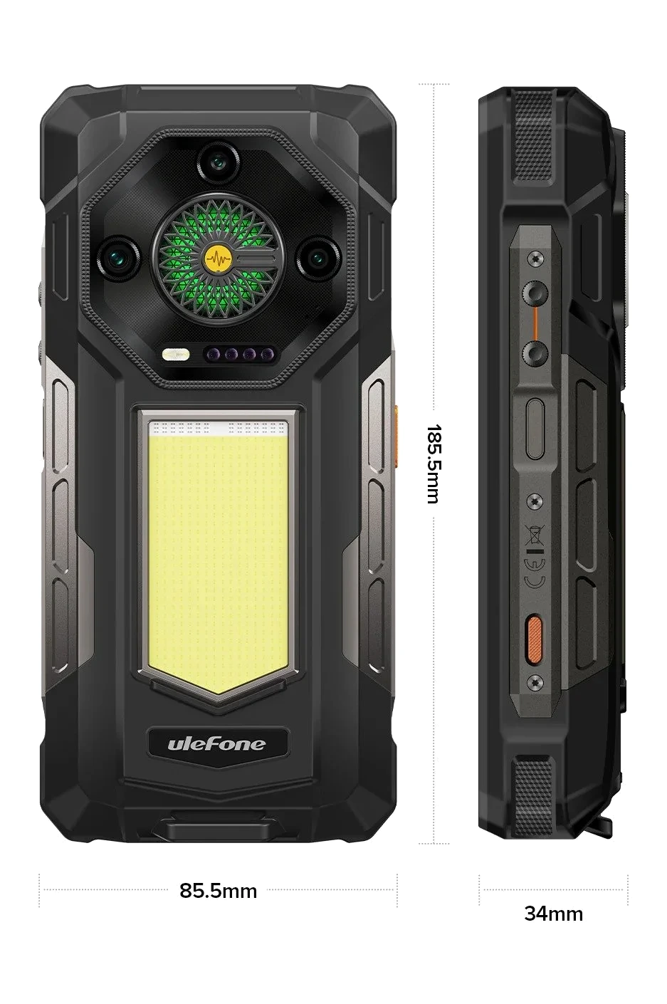 Ulefone Armor 33 — Perspectiva de Estudio