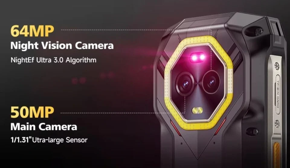 Ulefone Armor Mini 20 Pro — Perfil Lateral y Chasis