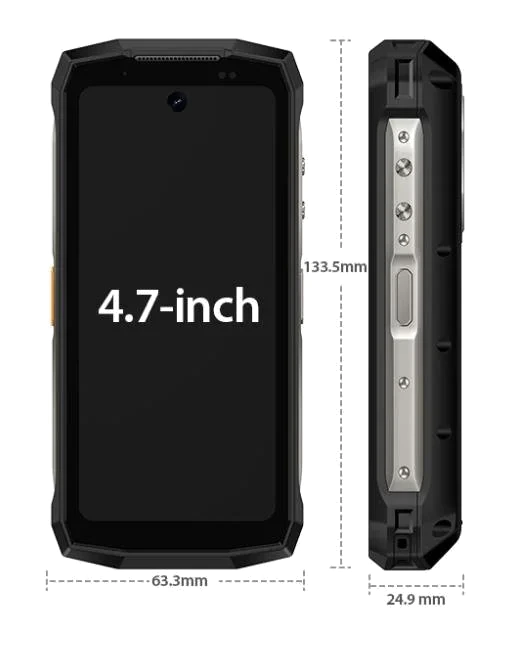 Ulefone Armor Mini 20T Pro — Perfil Lateral y Chasis