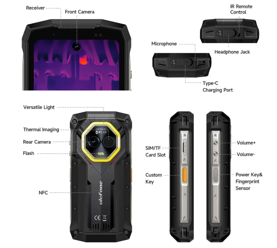 Ulefone Armor Mini 20T Pro — Acabado Oficial