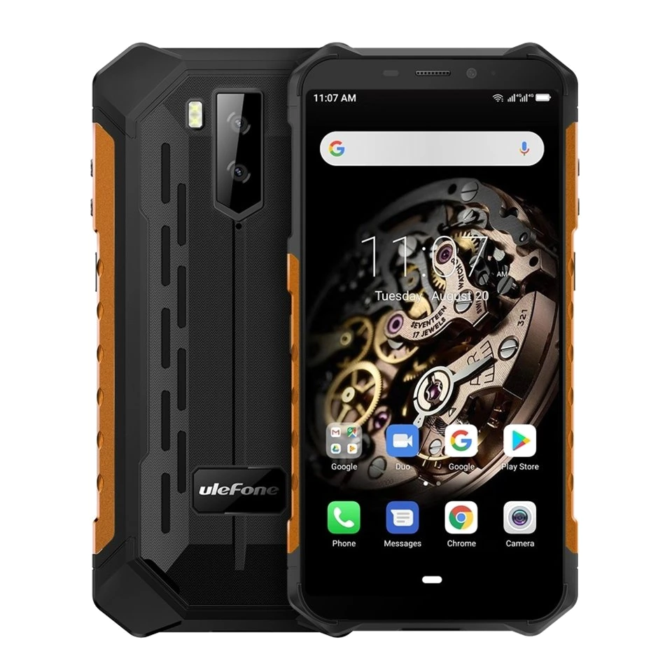 Ulefone Armor X5 — Perfil Lateral y Chasis