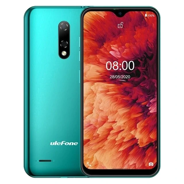 Ulefone Note 8P — Vista Trasera Oficial