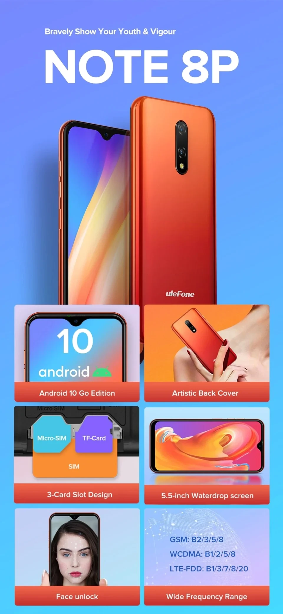 Ulefone Note 8P — Perspectiva Alternativa